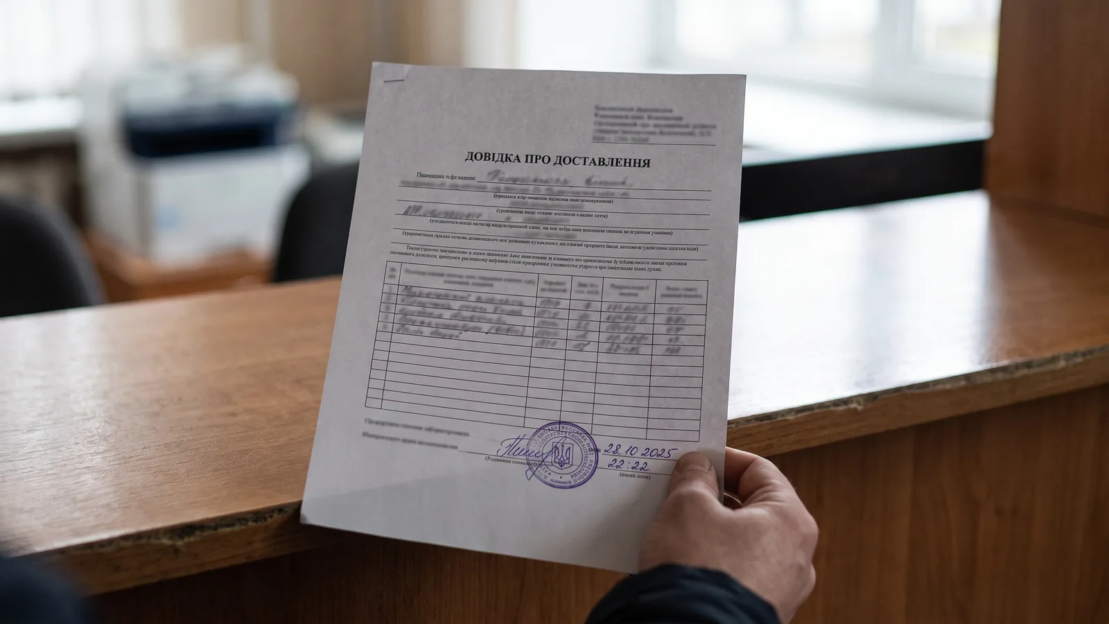 Чоловіка затримали 28 жовтня, а порушення правил обліку записали йому наступним днем. Суд скасував призов і зобов'язав частину звільнити його